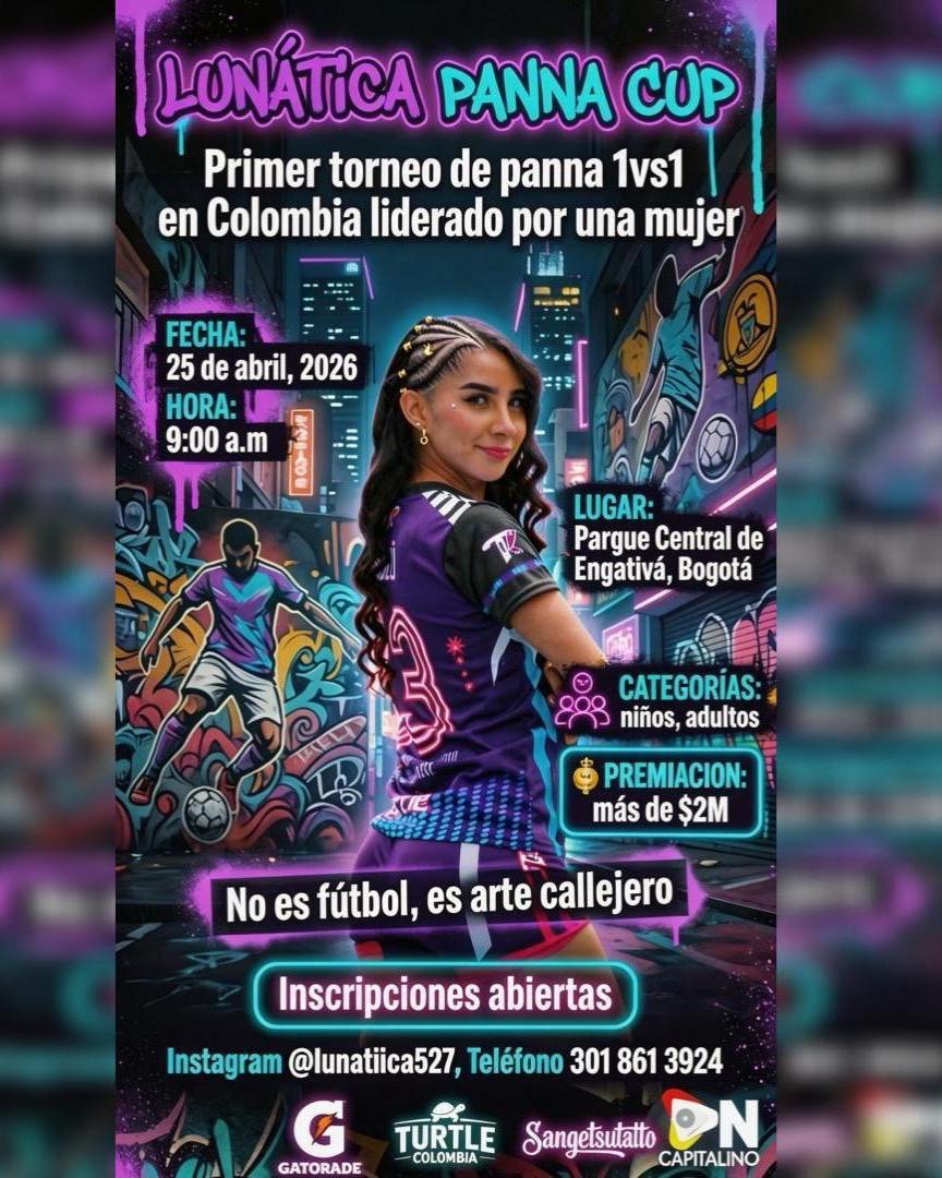 Afiche oficial de Lunática Panna Cup
